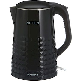 ელექტრო ჩაიდანი Arnica IH36152 Diamond Kettle 1500W, 1.7L, Black